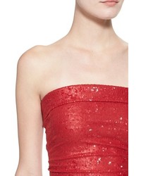 Donna Karan New York Strapless Sequin Gown