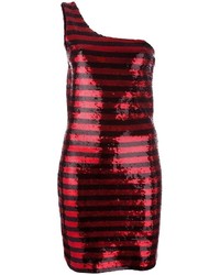 Saint Laurent One Shoulder Mini Dress, $2,024 | farfetch.com 
