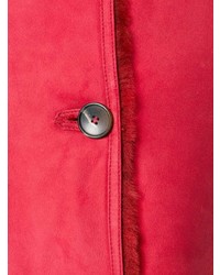 Desa 1972 Furry Interior Button Up Coat