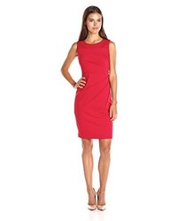 Women's Red Sheath Dresses by Calvin Klein | Lookastic