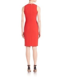 Versace Collection Embellished Sheath Dress