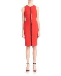 Versace Collection Embellished Sheath Dress