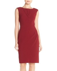 Women s Red Sheath Dresses by Adrianna Papell Lookastic