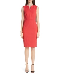 St. John Collection Stretch Double Weave Dress