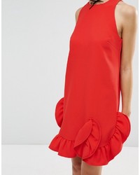 Asos Collection Extreme Frill Shift Dress