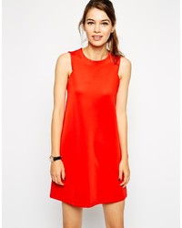 Asos Collection Simple Shift Dress In Scuba