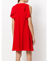RED Valentino Flared Ruffled Dress