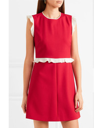 REDVALENTINO Med Crepe Mini Dress