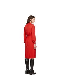 Burberry Red Haima Dress