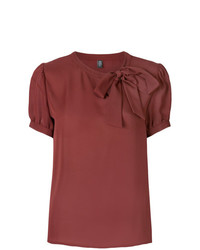 Eleventy Bow Detail Blouse