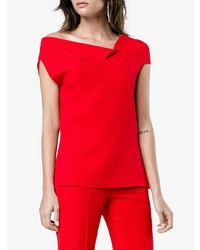 Roland Mouret Raywell Wool Top