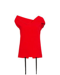 Roland Mouret Raywell Wool Top
