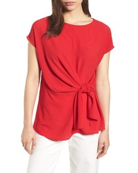 Gibson Tie Front Blouse