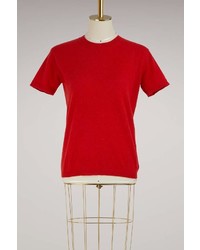 Alexandra Golovanoff Short Sleeves Cachemire And Cotton Pull Over