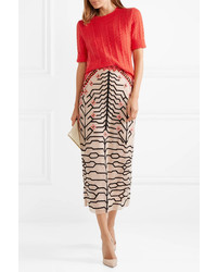 Temperley London Bessie Cable Knit Sweater
