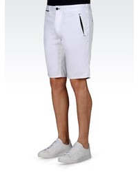 Armani Jeans Stretch Cotton Bermuda Shorts