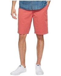 True Grit Heritage Chino Shorts Hand Treated Washed W Stitch Details Zip Shorts