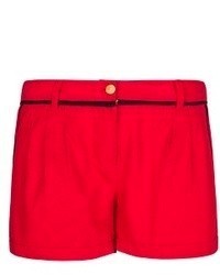 Mango Outlet Contrasted Trimming Cotton Shorts