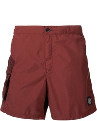 Stone Island Pocket Detail Bermuda Shorts