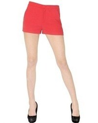 RED Valentino Stretch Crepe Cady Shorts