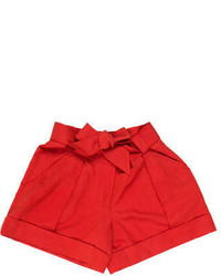 Diane von Furstenberg Silk Blend Mini Shorts