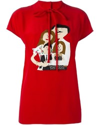 Dolce & Gabbana Family Patch Top