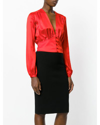 Givenchy Tie Waist Blouse
