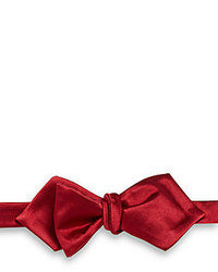 Saks Fifth Avenue RED Silk Satin Batwing Bow Tie