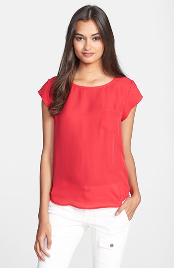 Joie rancher silk sales top