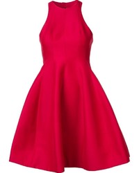 Halston Heritage Cut Out Flared Dress