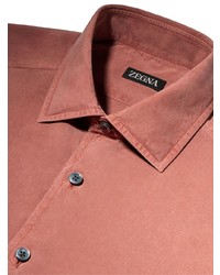 Zegna Silk Long Sleeve Shirt