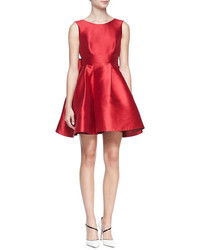 Kate Spade New York Sleeveless Mini Cocktail Dress With Large Back Bow