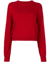 Theory Round Neck Ribbed Sweater