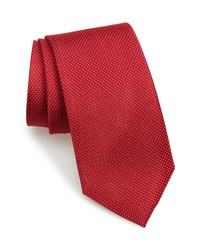 Nordstrom Men's Shop Hailey Micro Texture Silk X Long Tie