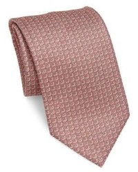 Brioni Square Patterned Silk Tie