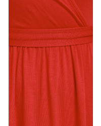 LuLu*s Day Date Coral Red Skater Dress