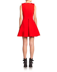 Alexander McQueen Military Fit  Flare Dress