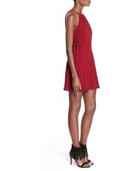 Missguided Side Lace Up Skater Dress