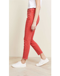 Alice + Olivia Aola By Good High Rise Ankle Skinny Jeans