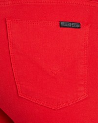Hudson Jeans Barbara Ankle In Larkspur Red