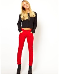 Pieces Jegging In Red