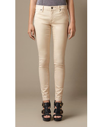 Burberry Skinny Fit Low Rise Power Stretch Jeans