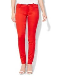 New York & Co. Soho Jeans Color Superstretch Legging Released Hem