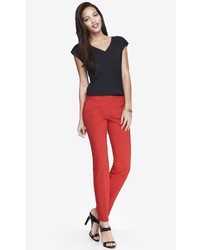 Express Low Rise New Waistband Columnist Ankle Pant