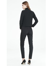 Pintucked Hollywood Waistband Zip Ankle Pant