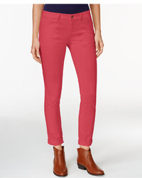American Living Straight Leg Twill Ankle Pants Only At Macys