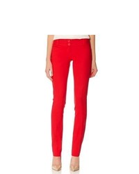 The Limited Exact Stretch Straight Leg Pants Red 6