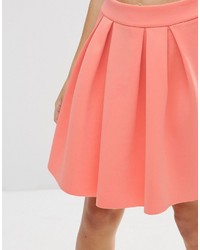 Asos Collection Scuba Mini Prom Skirt