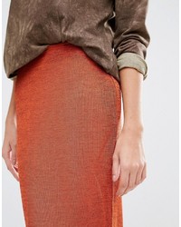 Glamorous Lurex Bodycon Midi Skirt