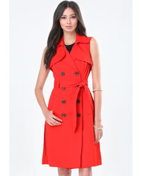 Bebe Double Button Trench Coat